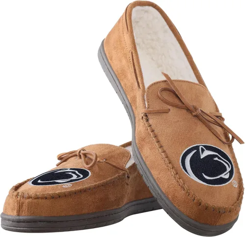 Miniatura 31 de FOCO NCAA NCAA - Pantuflas tipo mocasín con logotipo de equipo universitario para hombre