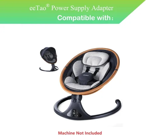 Miniatura 2 de Adaptador de 5 V para Larex CR018B Baby Swing a niño pequeño eléctrico oscilación infantil DC5V reemplazo fuente de alimentación cable cargador cable