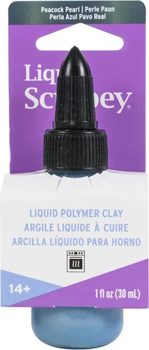 Miniatura 8 de Liquid Sculpey® - Arcilla líquida de polímero para horno, perla, botella de 1 onza, ideal para joyas, vacaciones, bricolaje, medios mixtos
