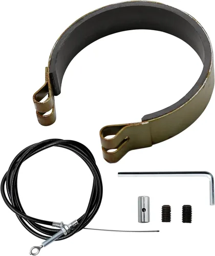Hoypeyfiy Kit de pasador de banda de freno de 4 pulgadas, cable de acelerador de 70 pulgadas, repuesto para Azusa 2251/2251-B Go Kart, repuesto para