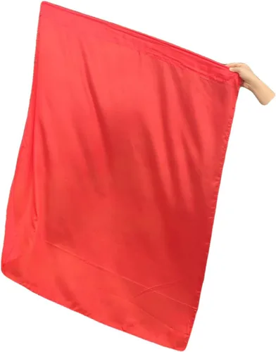 Miniatura 15 de Winged Sirenny Bandera flexible de seda transparente de adoración profética de 40 pulgadas, pancarta de adoración litúrgica para la iglesia (cobre)