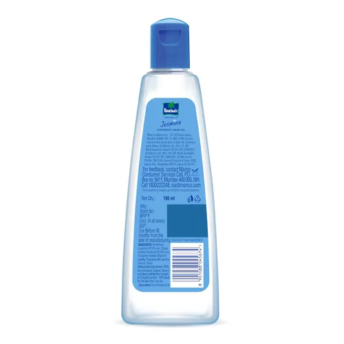 Miniatura 2 de Aceite de cabello enriquecido con coco y jazmín de Parachute Advansed con vitamina E Para la nutrición del cuero cabelludo Cabello más fuerte