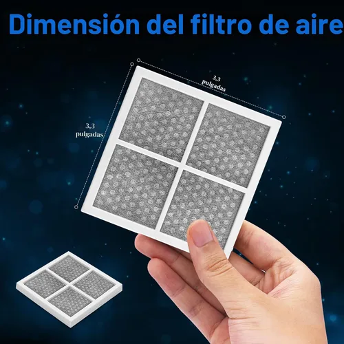Miniatura 5 de LT120F Filtro de aire de repuesto para refrigerador LG LT120F Kenmore Elite 46-9918 469918 9918 9918 reemplaza ADQ73214402 ADQ73214403 ADQ73214404-3