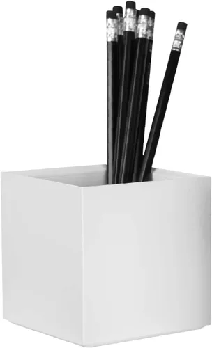 Miniatura 13 de Organizador de escritorio Bostitch Office Konnect con taza para lápices, soporte para bolígrafos, paquete de 2, blanco