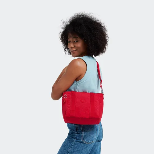 Miniatura 4 de Kipling Bolso Asseni para mujer Rojo rouge Mini