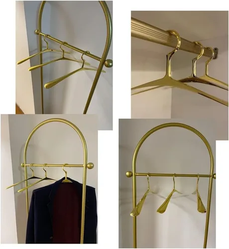 Miniatura 5 de 5 Widen Coat Hangers Thicken Metal Hangers Space Saving Hangers Hangers Pants Dress Storage Drying Rack