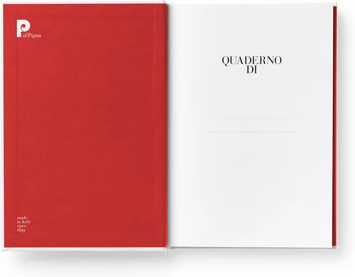 Miniatura 6 de PdiPigna - Cuaderno a rayas A5 tapa dura ENZO MARI DANESE One, La Manzana