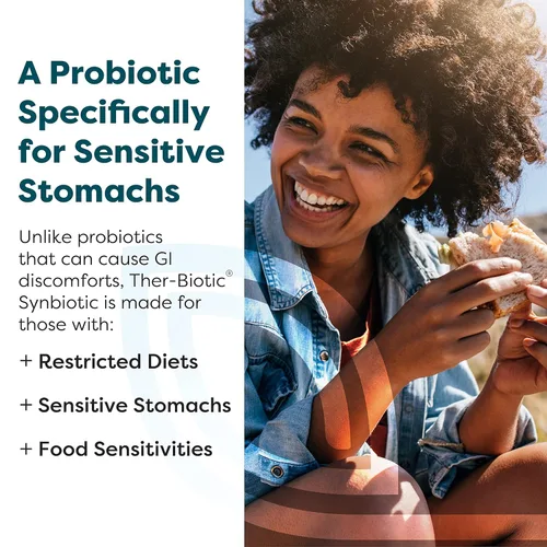 Miniatura 4 de SFI Health Klaire Labs Ther-Biotic Sinbiótico Prebióticos y Probióticos para Mujeres y Hombres - Probiótico Diario con Prebiótico Bajo en FODMAP