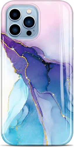 Miniatura 9 de Compatible con iPhone 12 Pro Funda iPhone 12 Funda de mármol delgada a prueba de golpes TPU suave goma silicona funda funda de teléfono negro