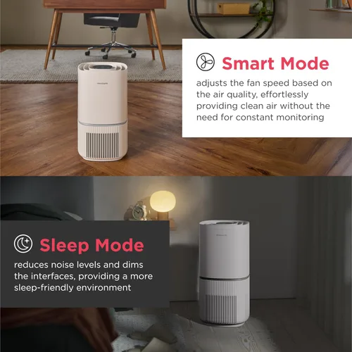 Miniatura 11 de Frigidaire PureA300 XL purificador de aire HEPA con Wi-Fi para habitaciones grandes, cubre hasta 1,685 pies cuadrados, filtración de 3 etapas