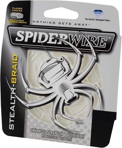 Miniatura 2 de Spiderwire Stealth Braid 3000 Yardas Translúcido