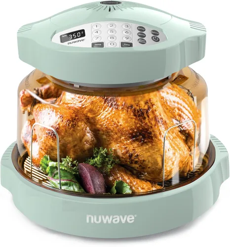 Miniatura 13 de Nuwave Horno infrarrojo Pro Plus 2, encimera, convección, cocina fresca o congelada, sin descongelación ni precalentamiento, cocina saludable, calor