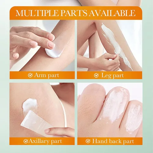 Miniatura 6 de Crema depilatoria sin dolor, removedor de vello púbico privado para mujeres y hombres, cremas depilatorias para el cuerpo, piernas, brazos, axilas