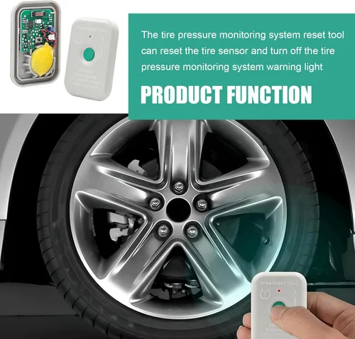 Miniatura 6 de TPMS 19 Restablecimiento de presión de neumáticos, herramienta de programación de sensor de reinicio TPMS, accesorio OEM de repuesto #8C2T-1A203-AB