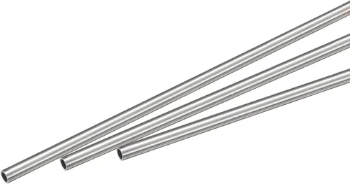 Miniatura 29 de uxcell Tubo capilar del acero inoxidable 304, tubería gruesa del metal de la longitud de la pared 820.2 ft m del OD 2.6 ft m x 0.3 ft m