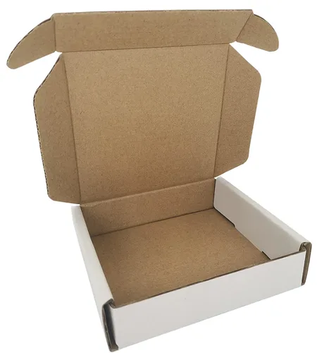 Miniatura 25 de ROTCH Cajas de envío pequeñas de 6 x 4 x 2 pulgadas, paquete de 25 sobres negros de cartón corrugado resistentes (M642-25-B)