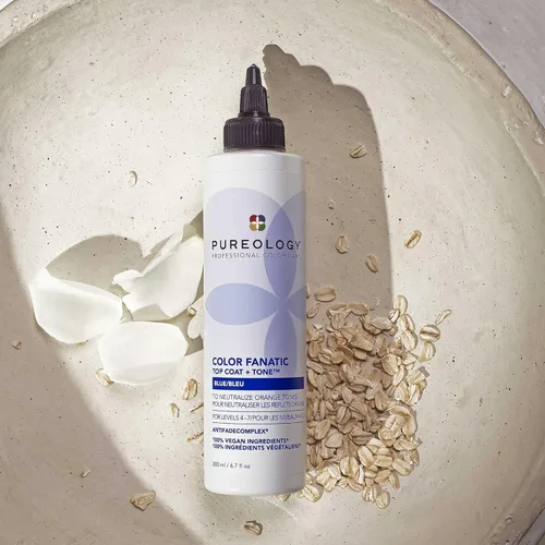 Miniatura 8 de Pureology Color Fanatic Top Coat + Tone - Mantiene el tratamiento del color del cabello, suaviza, restaura la vitalidad y añade brillo