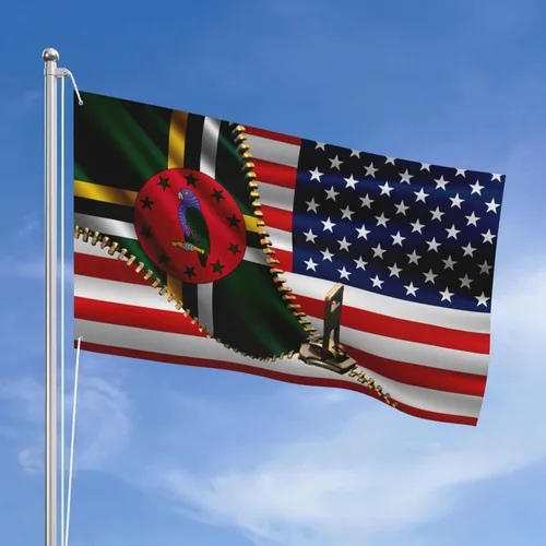 Miniatura 19 de Bandera de Estados Unidos y Colombia Colombiana Banderas para exteriores de 3 x 5 pies, tres capas de tela de costura de doble cara, impresión de 3