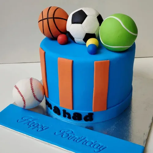Miniatura 4 de Molde de silicona para fútbol, 4 unidades, para béisbol, baloncesto, tenis, chocolate, fondant, para decoración de pasteles, azúcar de caramelo