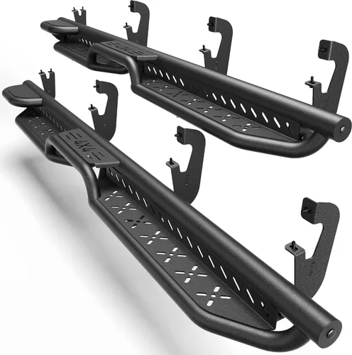 Miniatura 15 de Estribos para Wrangler JK 2007-2018, pasos de trabajo de acero resistente Heavy-Duty Work Steps, 550-LB Capacity, Easy Cab & Bed Access, Jobsite