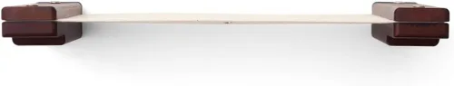 CatastrophiCreations Hamaca para gatos montada en la pared para escalar y jugar, muebles de árbol para gatos Bambú castaño/lienzo natural