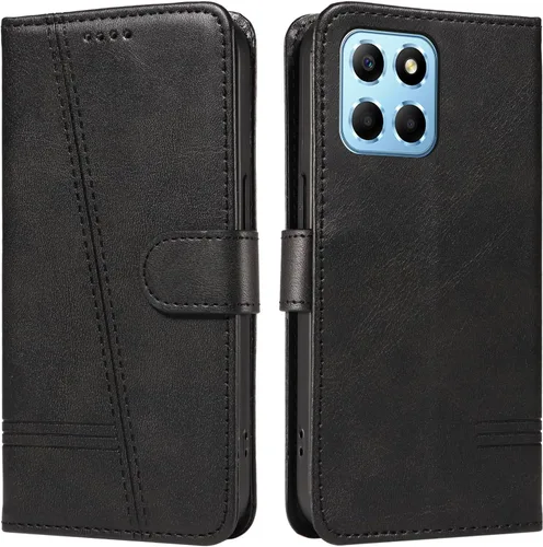 Miniatura 50 de Funda con tapa para Huawei Nova Lite 3, protección de 360 grados, a prueba de golpes, de piel sintética, con función atril y 3 ranuras