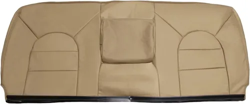 U.S.AutoSeatCover 1999 para Ford F250 F350 F450 F550 Lariat - Funda de asiento de cuero para asiento trasero, color marrón