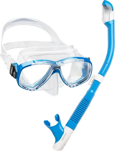 Miniatura 8 de Cressi Juego de esnórquel para adultos Máscara y snorkel Máscara de silicona cómoda de primera calidad Snorkel superior seco Diseñado