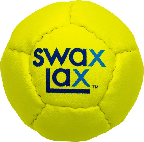 Miniatura 22 de Swax Lax Pelota de entrenamiento para Lacrosse - Práctica para interiores y exteriores con menos rebotes y menos pique