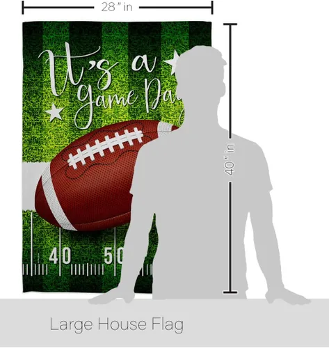 Miniatura 2 de Decoración del Super Bowl 2023 para decoración del hogar, arte de pared para habitación, patio, porche, césped, jardín, bandera, poste, tapiz al