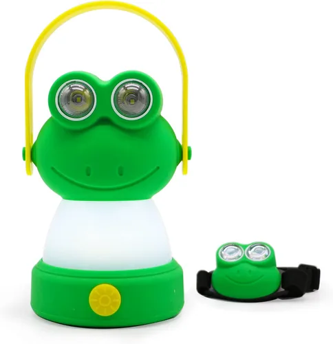 Equipo para exteriores LED Farol de camping y lámpara de cabeza para niños, FANT.LUX luz nocturna a batería para emergencias, huracanes, lámpara de