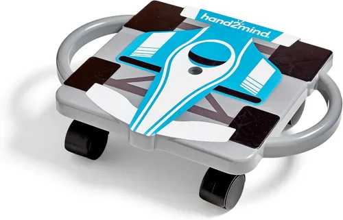 Miniatura 10 de hand2mind Blue Indoor Scooter Board with Handles, Sit Down Floor Scooter