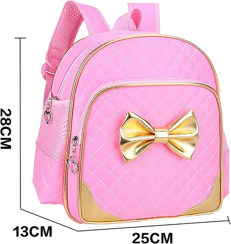 Miniatura 3 de Mochila preescolar para niños pequeños, para jardín de infantes, 11 pulgadas, color rosa