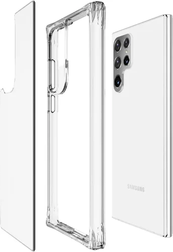 Miniatura 4 de Prodigee Hero Clear Funda para Samsung Galaxy S22 Ultra Transparente Transparente Transparente Probado contra caídas de grado militar