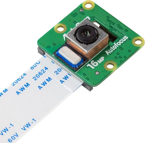 Arducam IMX519 Módulo de cámara de enfoque automático para Raspberry Pi, cámara AF Pi de 16MP compatible con Raspberry Pi 5/4B/3B+, Zero 2 W