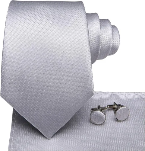 Miniatura 231 de Hi-Tie Corbatas de seda para hombre, diseño de cachemira a rayas, con bolsillo, gemelos cuadrados, conjunto formal de negocios