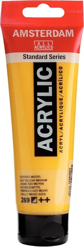 Miniatura 81 de Amsterdam Serie Estándar Tubo de Pintura Acrílica 120ml Azo Naranja 276 (17092762)