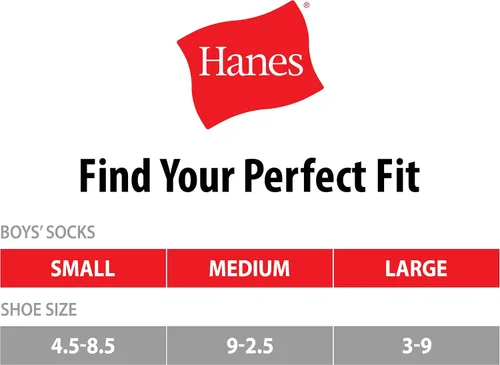 Miniatura 2 de Hanes Calcetines para bebés y niños pequeños, tobillo y corte bajo, paquete de 10 pares Variados