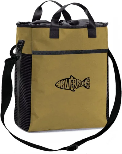 Miniatura 8 de Riverruns Bolsa para Vadeadores de Pesca y Caza con Malla Ventilada, Bolsa de Almacenamiento para Botas de Vadeadores para Senderismo, Camping Caqui