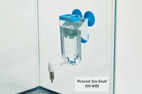 Miniatura 4 de MidWest Homes for Pets Botella de agua grande para animales, ideal para hámsters, ratones, cobayas y conejos, grande Transparente/Amarillo