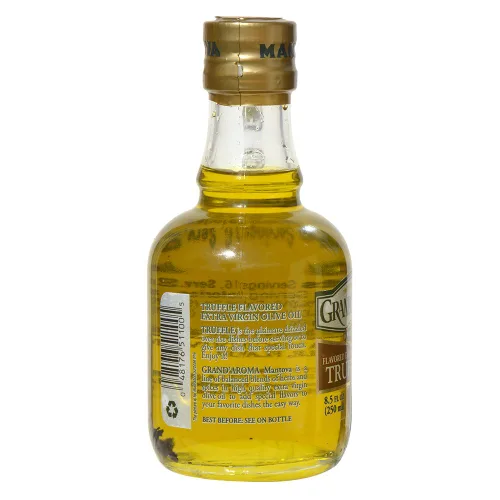 Miniatura 4 de Mantova Grand'Aroma Aceite de oliva virgen extra con sabor a trufa, fabricado en Italia, prensado en frío, 100% natural, aceite de cocina saludable