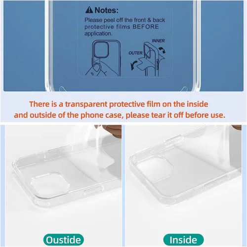 Miniatura 8 de Funda transparente para iPhone 13 Pro Max, funda cruzada para teléfono con correa ajustable de nailon para el cuello, funda suave de policarbonato