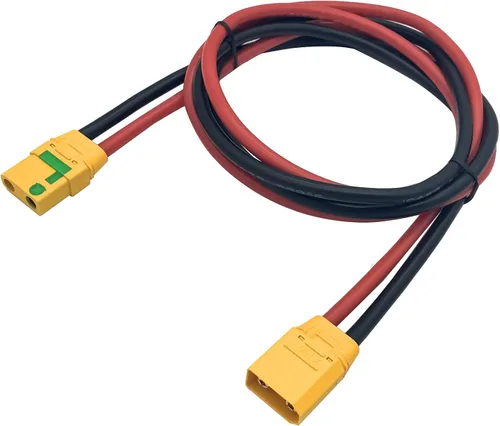 Miniatura 2 de XT90-S - Cable de extensión de enchufe hembra a XT90 macho Cable de extensión de cable de silicona 10AWG para batería RC Lipo FPV Drone