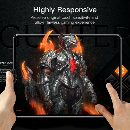 Miniatura 5 de JETech Protector de pantalla de privacidad para iPad (9.7 pulgadas, modelo 2018/2017, 6ª/5ª generación) y iPad Air 2, película de vidrio templado