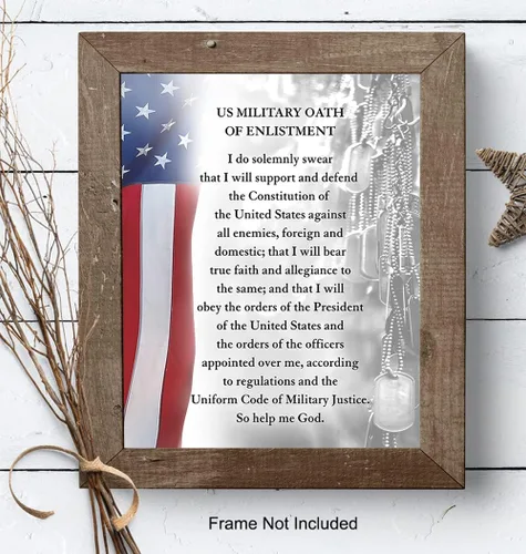 Miniatura 8 de Arte de pared de la bandera estadounidense - Decoración patriótica para habitaciones - Regalo para soldados militares, veteranos, ejército, marina
