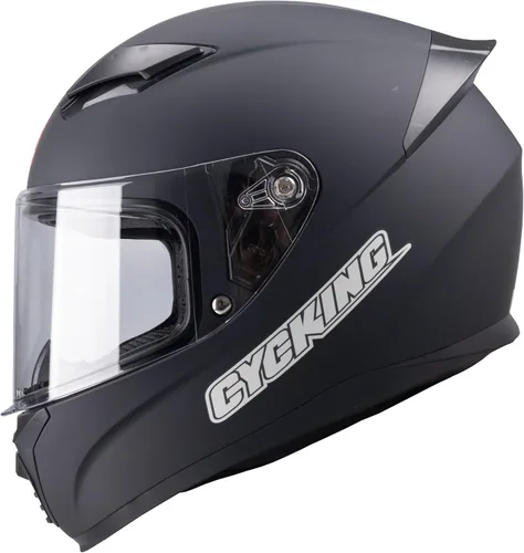 Miniatura 12 de Casco de motocicleta de cara completa, aprobado por DOT, casco de bicicleta de calle para adultos, hombres y mujeres, carcasa de ABS con visera