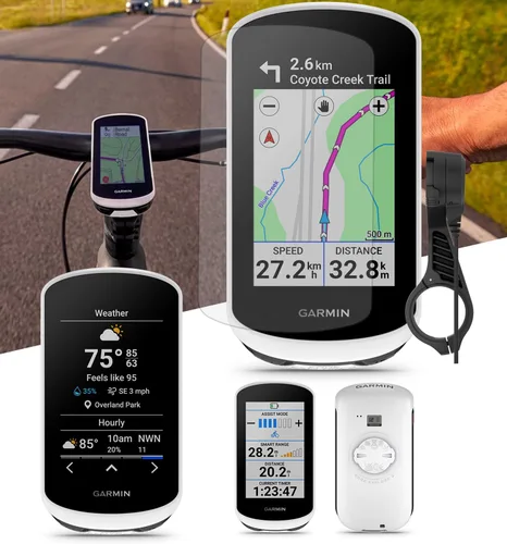 Miniatura 10 de Garmin Edge Explore 2 (montaje eléctrico) - Computadora de bicicleta - Pantalla táctil y fácil de usar GPS, mapas y actualizaciones de tráfico