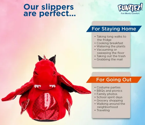 Miniatura 5 de Fuzzy Lobster Slippers for Women & Men, Pig, Fish, Sloth Funny House Shoes for Indoor & Outdoor, Animal Duck, Cute Novelty