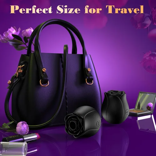 Miniatura 3 de Big Shocked Rose Sex Toy Sucking Vibrator - Sex Toys Vibrator Adult Toys with 10 Suction Vibrators Clitoral Vibrater Clit Sucker Couple Female Women