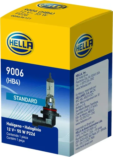 Miniatura 2 de Bombilla halógena estándar Hella HB4, 12 voltios, 55 vatios / 9006